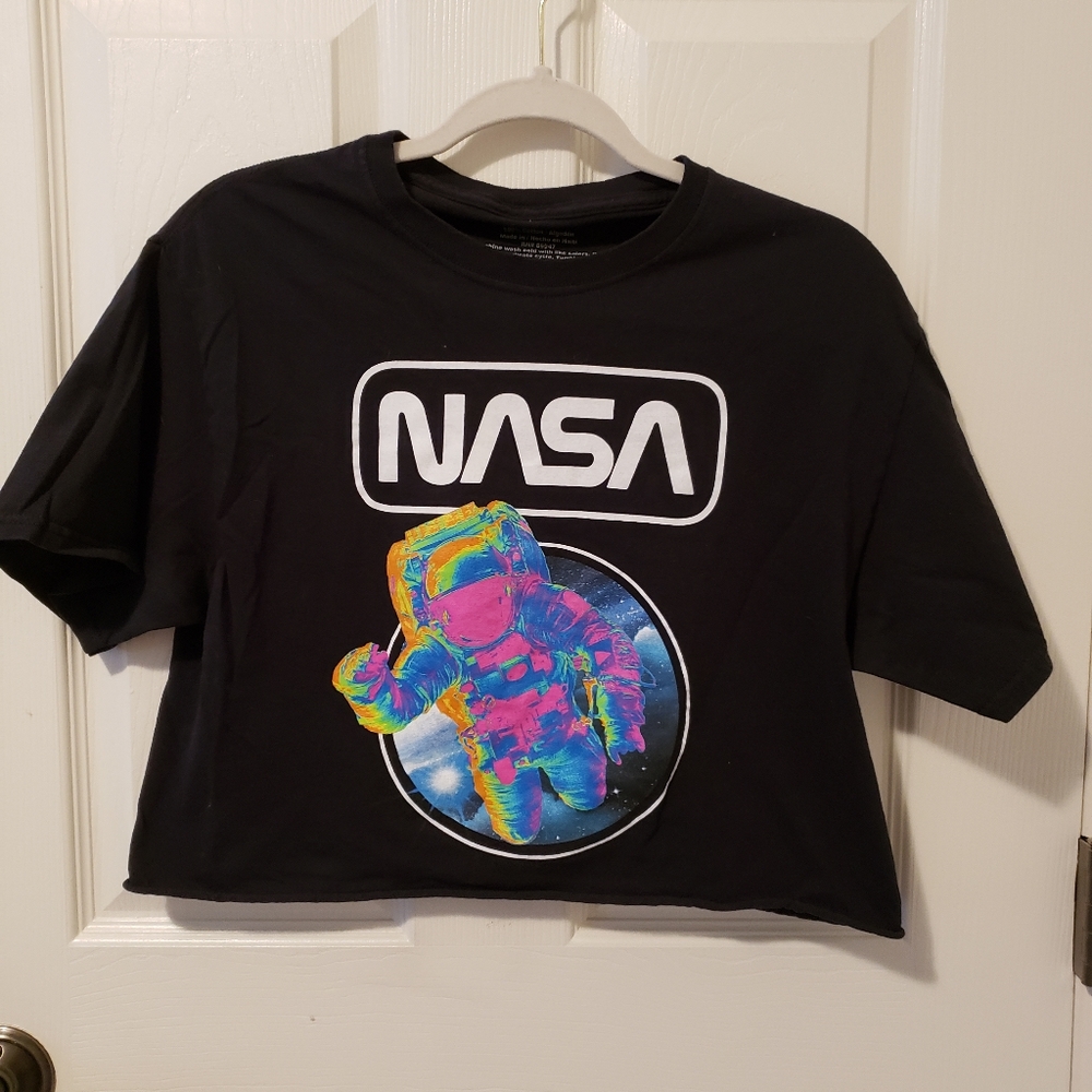 NASA cropped top